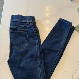 SPANX Blue Skinny Jeans Sleek Fit